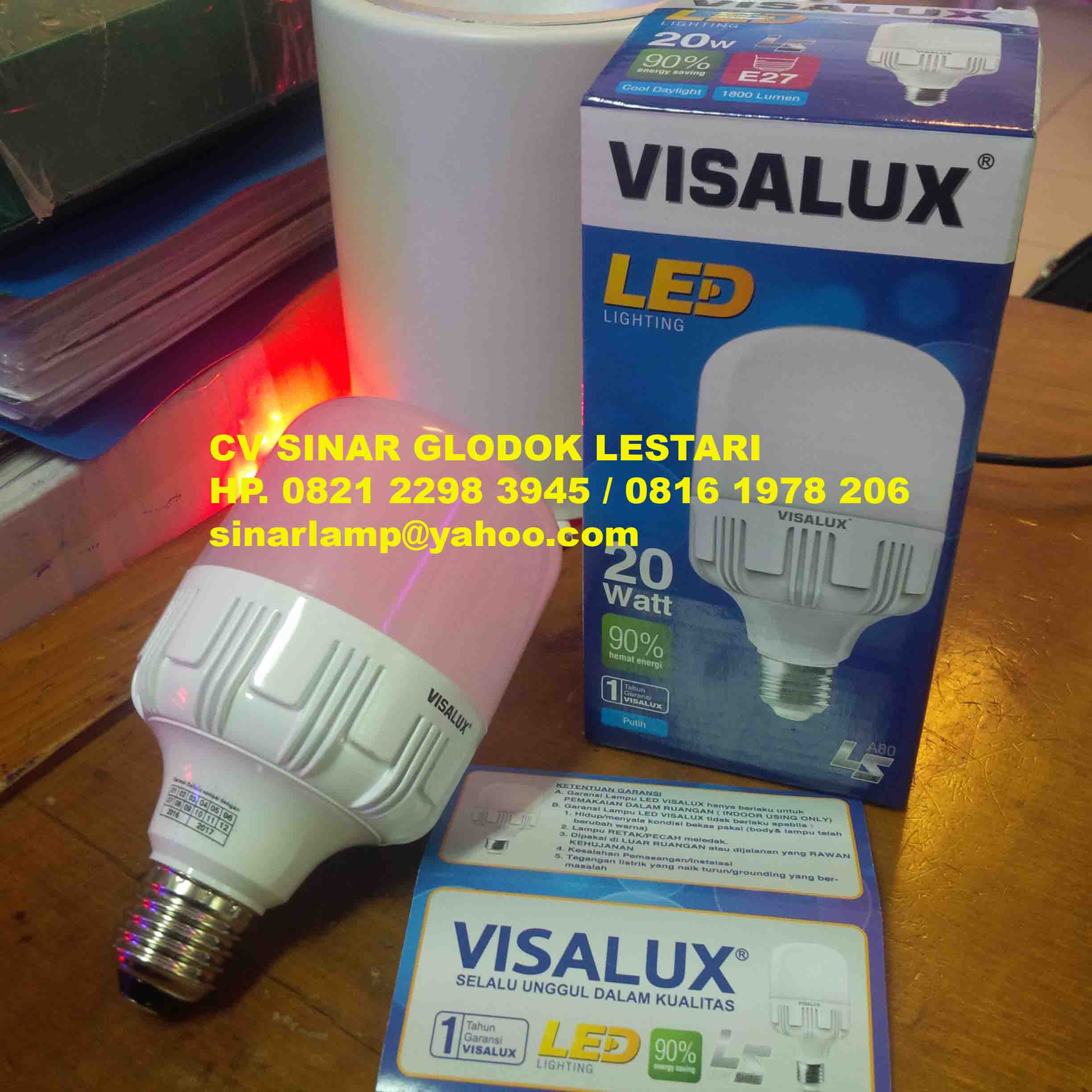Lampu Led Bulb Jumbo 20 watt Visalux